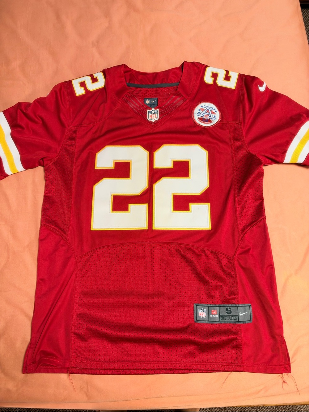 Nike Men’s Kansas City Chiefs Red #22 Football Jersey - Marcus Peters